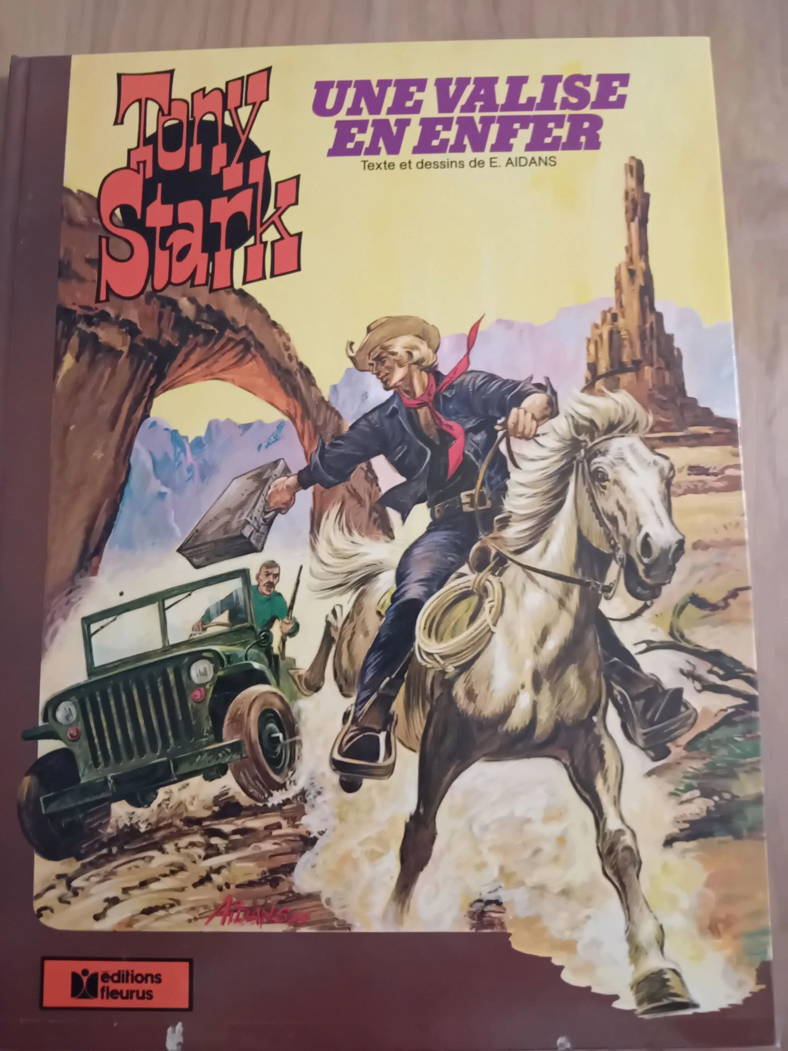 Bd une valise en enfer de E.Aidans